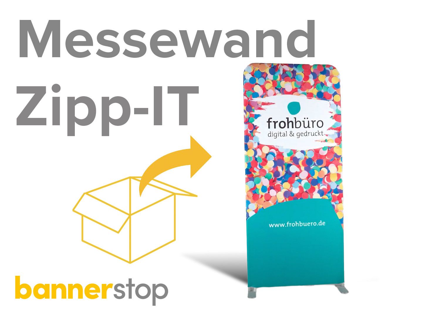 Messewand ZipIt - bannerstop.com