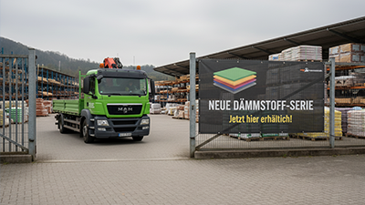 Bauzaunbanner im Baustoffhandel – Aufmerksamkeit schaffen, Kundschaft gewinnen