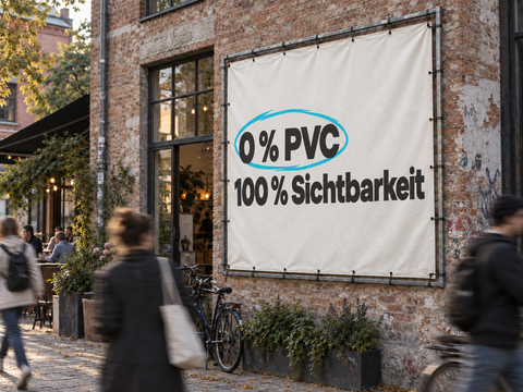 Frontlit ZERO Banner ohne PVC