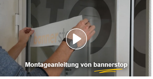 Video zum Anbringen von Folienschrift an der Wand
